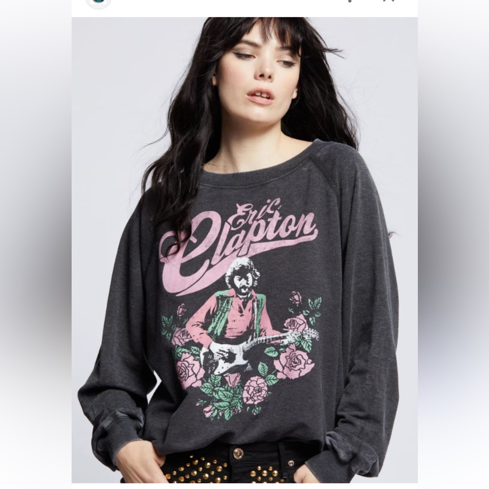 Recycled Karma Eric Clapton Sweatshirt